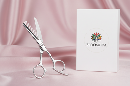 Bloomora Eyebrow Scissors with Correct Logo