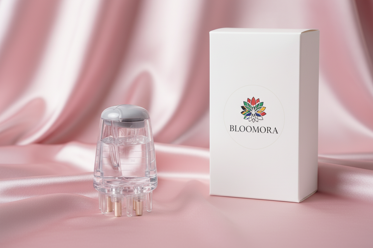 Bloomora Scalp Massager with Correct Logo